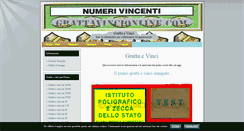 Desktop Screenshot of grattavincionline.com