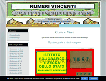 Tablet Screenshot of grattavincionline.com